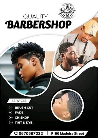 Men salon posters